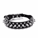 Punk Round Spikes Collars